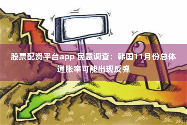 股票配资平台app 民意调查：韩国11月份总体通胀率可能出现反弹